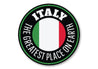 Italy Circle Sign