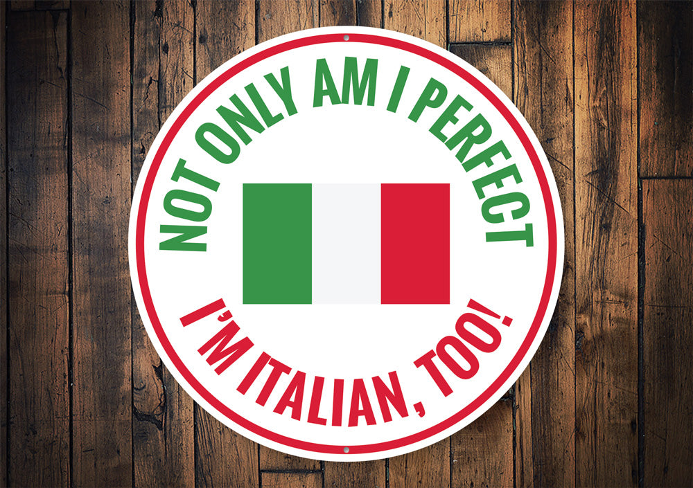 Funny Italian Circle Sign