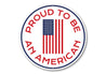 Proud to be an American Circle Sign