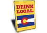 Drink Local Sign