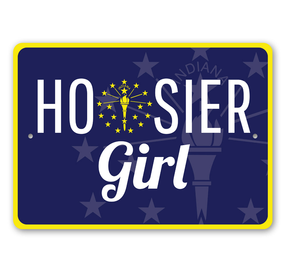 Hoosier Girl Sign