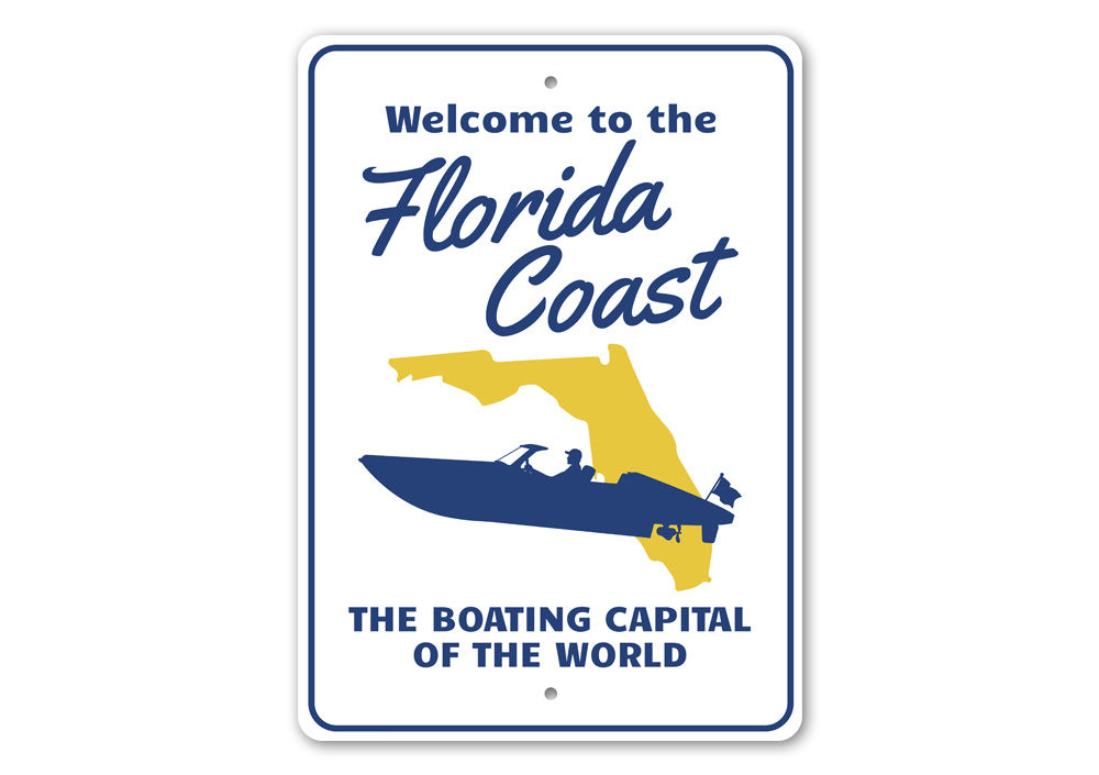 Florida Coast Sign