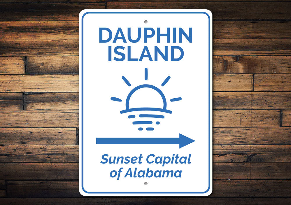 Dauphin Island Sign