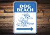 Dog Beach Sign