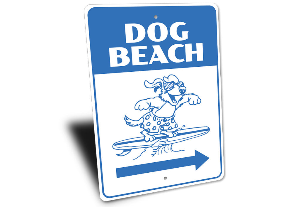 Dog Beach Sign