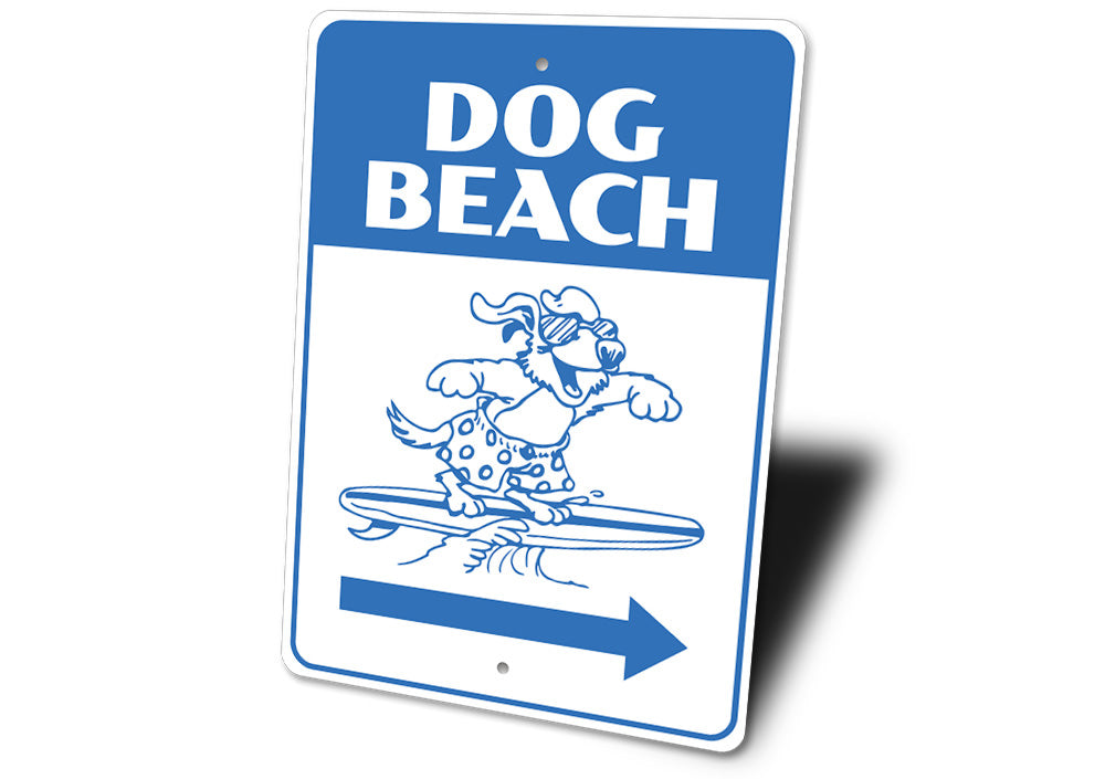 Dog Beach Sign