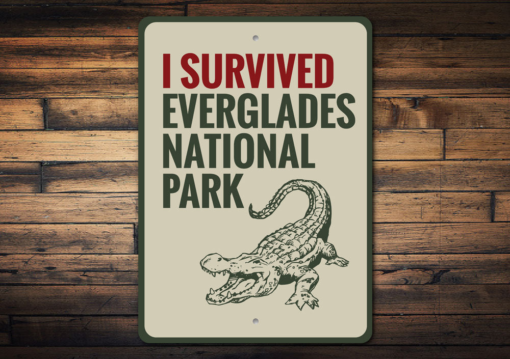 Everglades National Park Sign