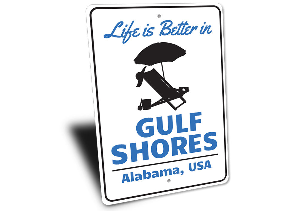 Gulf Shores Alabama Sign