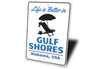 Gulf Shores Alabama Sign