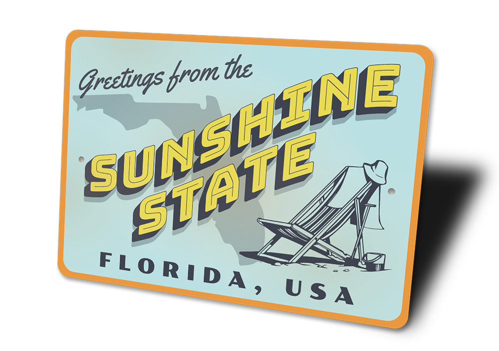 Sunshine State Greetings Sign