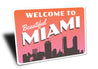 Beautiful Miami Sign