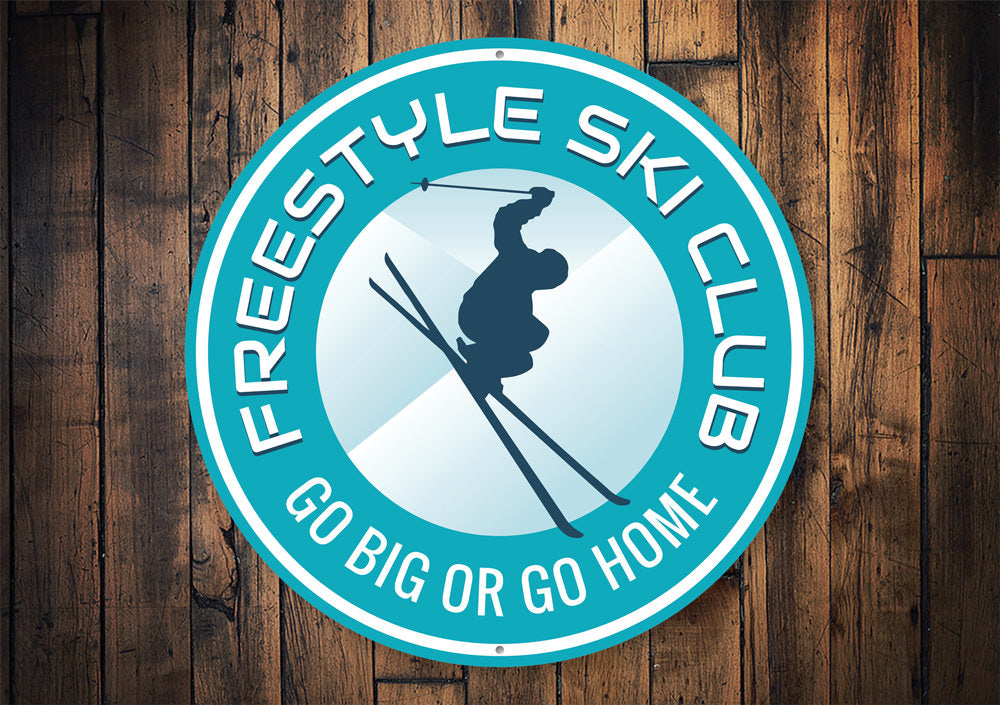 Freestyle Ski Club Sign