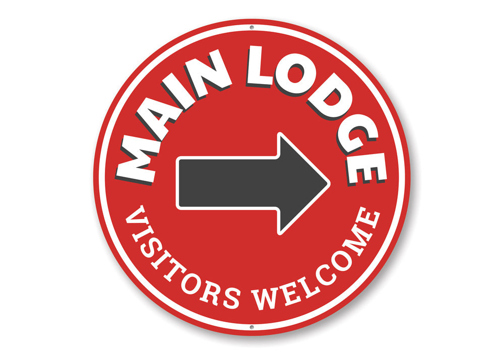 Main Lodge Sign
