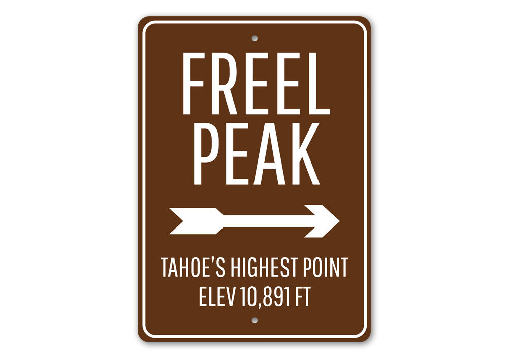 Freel Peak Sign