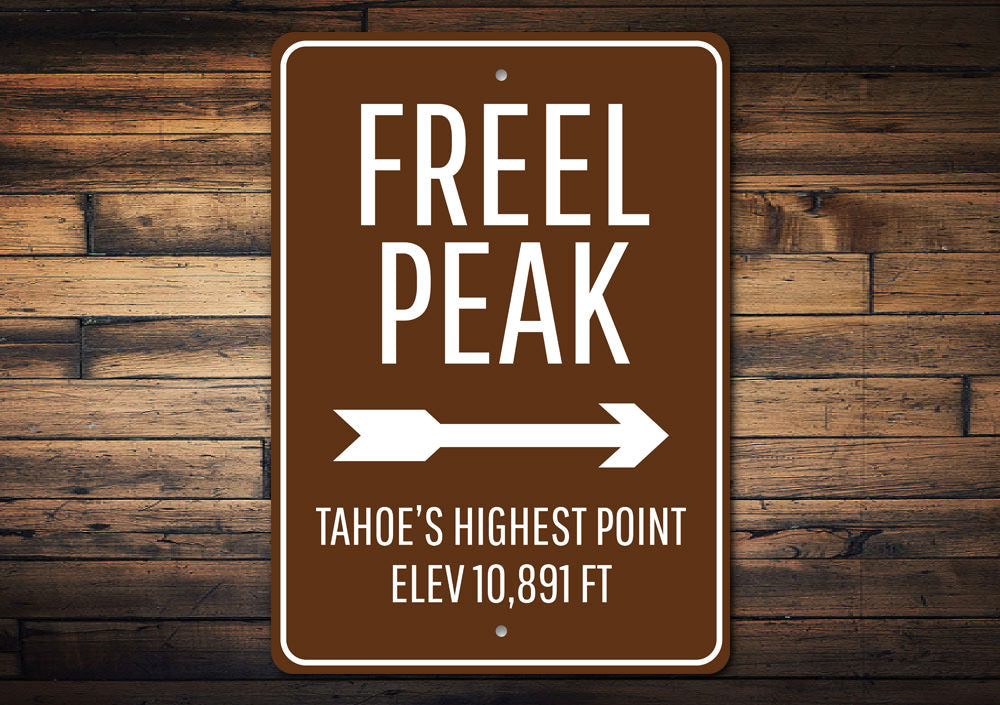 Freel Peak Sign