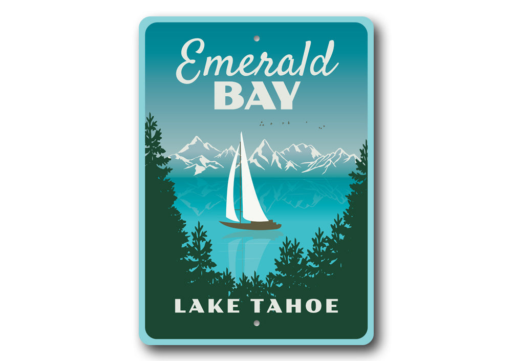 Emerald Bay Sign