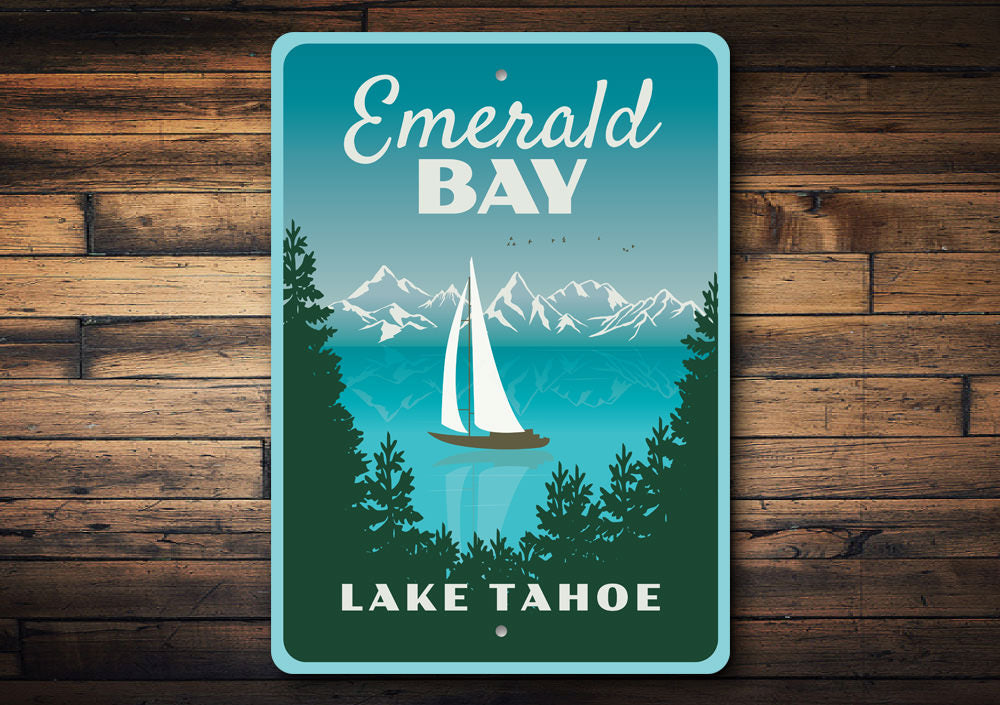 Emerald Bay Sign