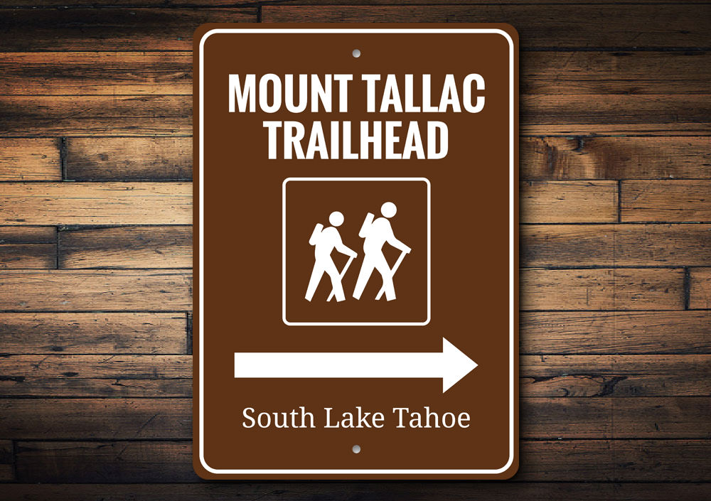 Mount Tallac Sign