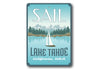 Sail Lake Tahoe Sign