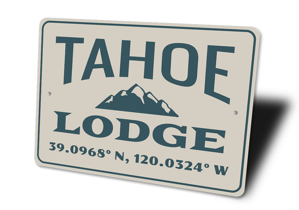 Tahoe Lodge Sign