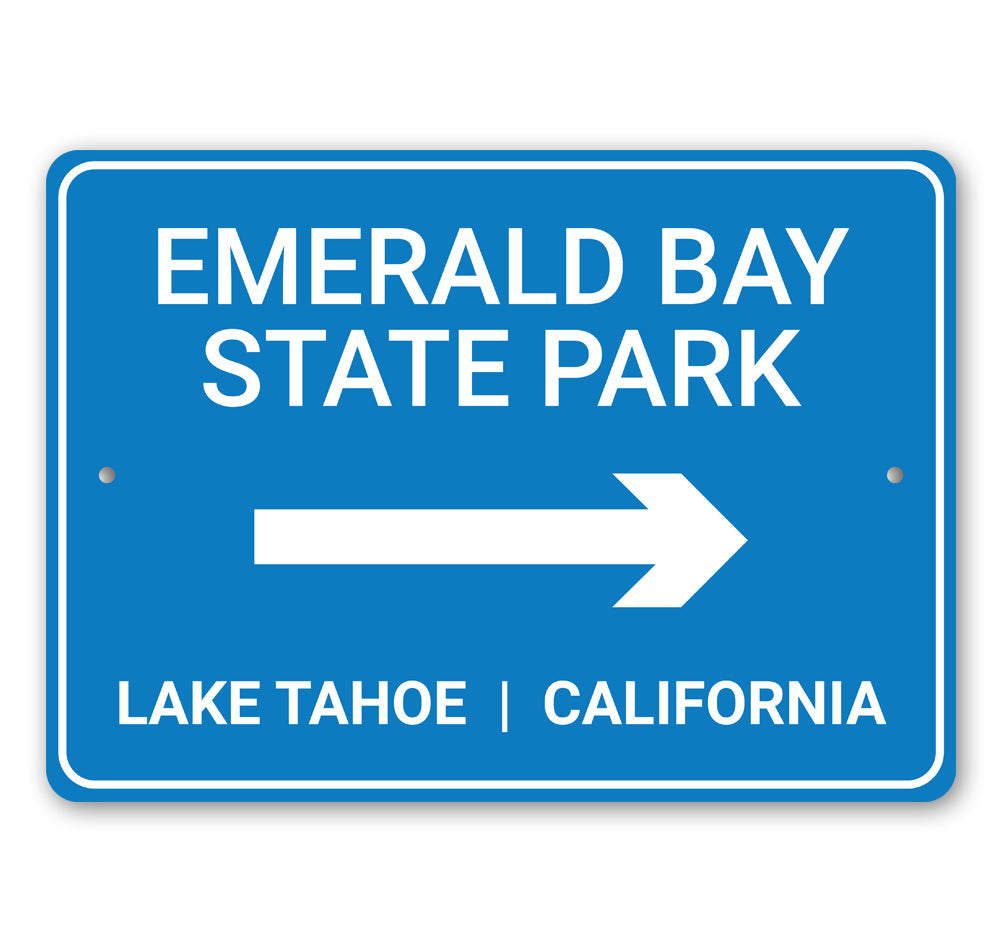 Emerald Bay State Park Sign