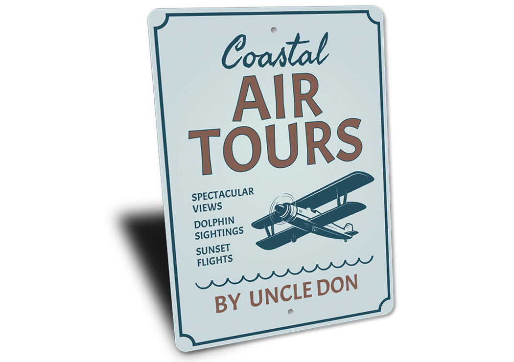 Coastal Air Tours Aviation Sign