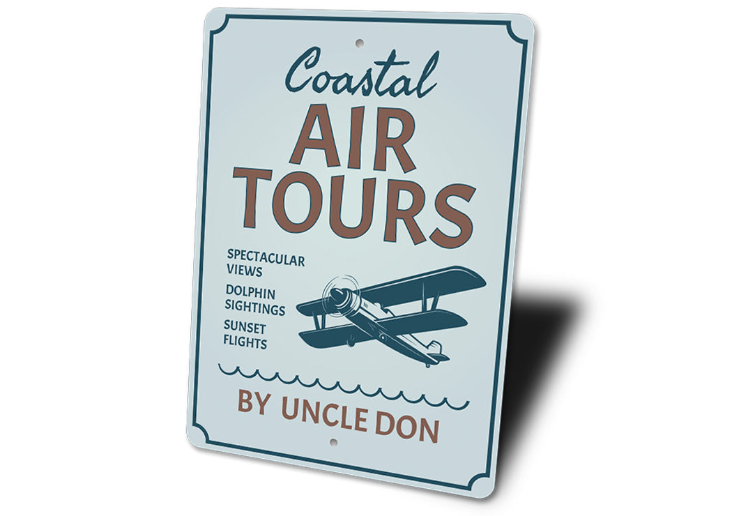Coastal Air Tours Aviation Sign
