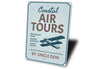 Coastal Air Tours Aviation Sign