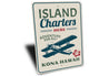 Island Charters Aviation Sign