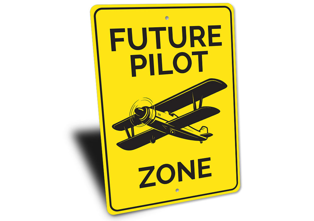 Future Pilot Zone Room Sign