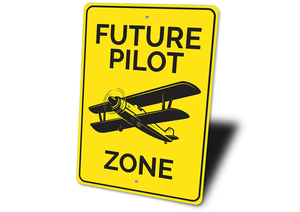 Future Pilot Zone Room Sign