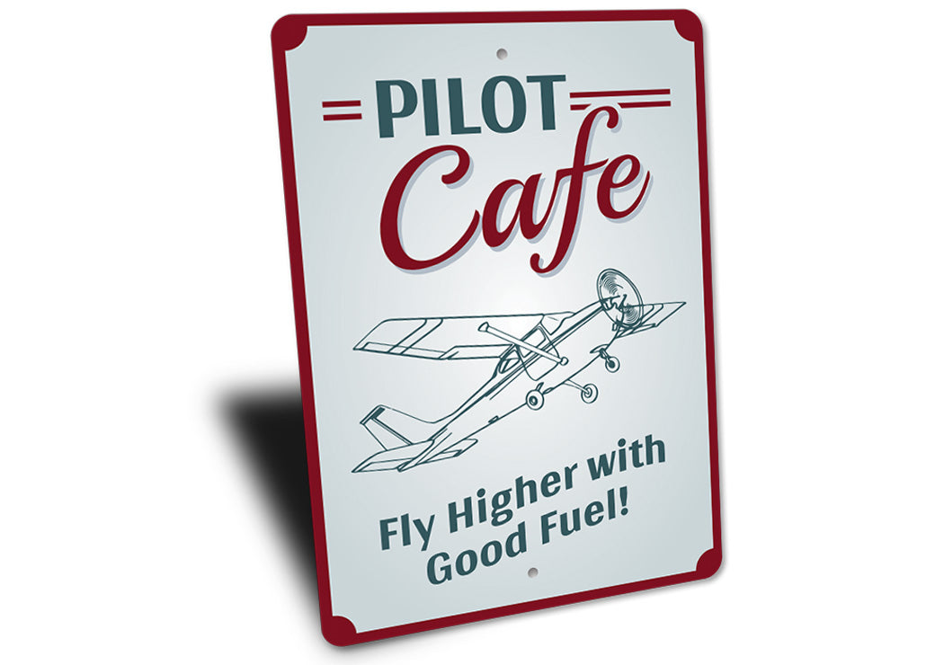 Pilot Cafe Sign