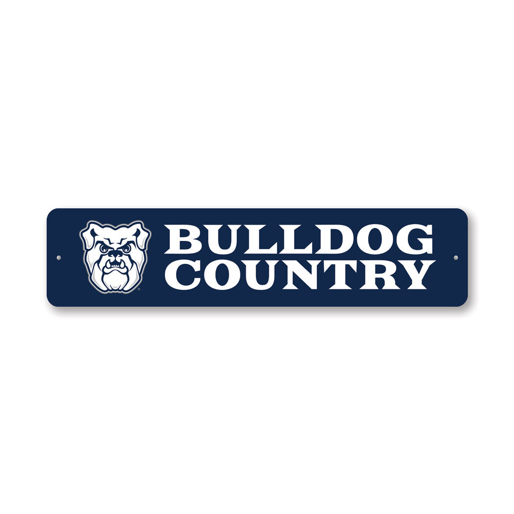 Bulldog Country Butler University Sign