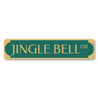 Jingle Bell Drive Christmas Sign Aluminum Sign