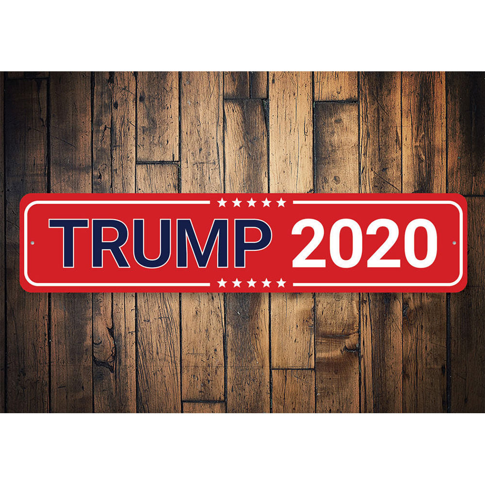 Trump 2020 (Red) Aluminum Sign