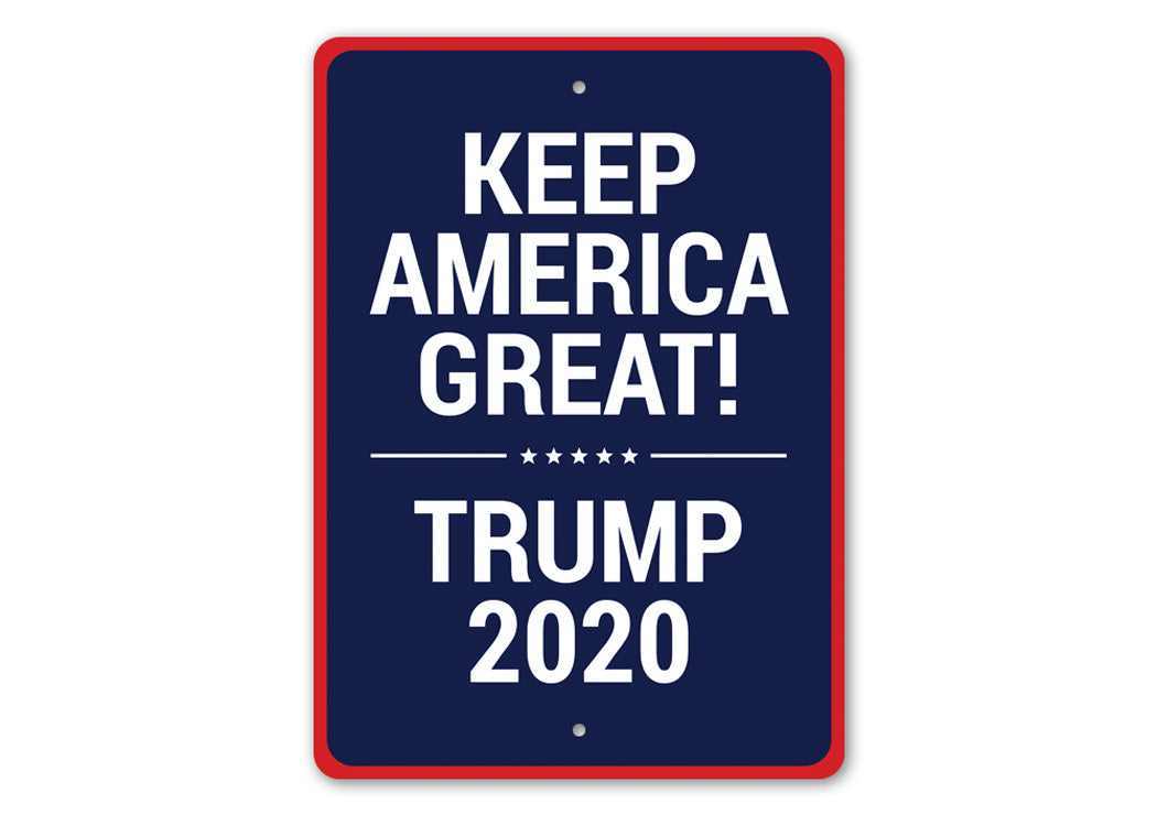 Trump Slogan Sign