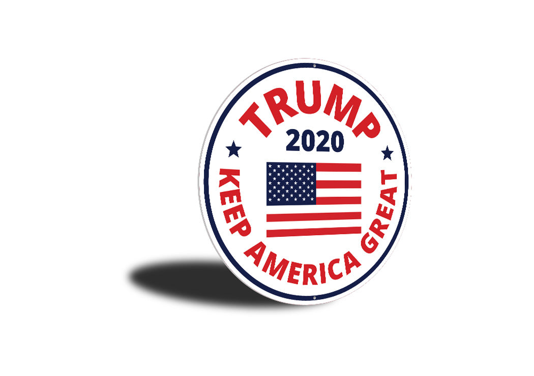 Trump 2020 Flag Sign