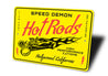 Speed Demon Hot Rods High Performance Customs Sign