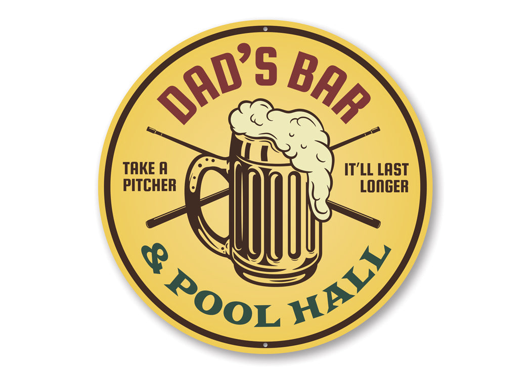 Bar and Pool Hall Sign