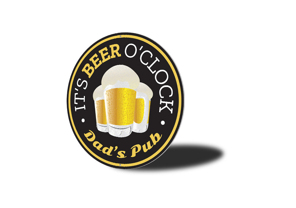 It's Beer O'Clock Pub Sign