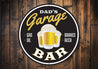 Gas, Oil, Brakes and Beer Garage Bar Sign