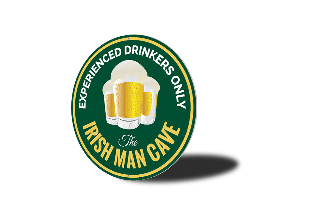Irish Man Cave Beer Pub Sign