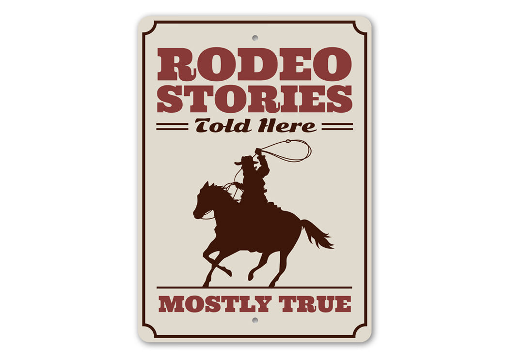 Rodeo Stories Sign