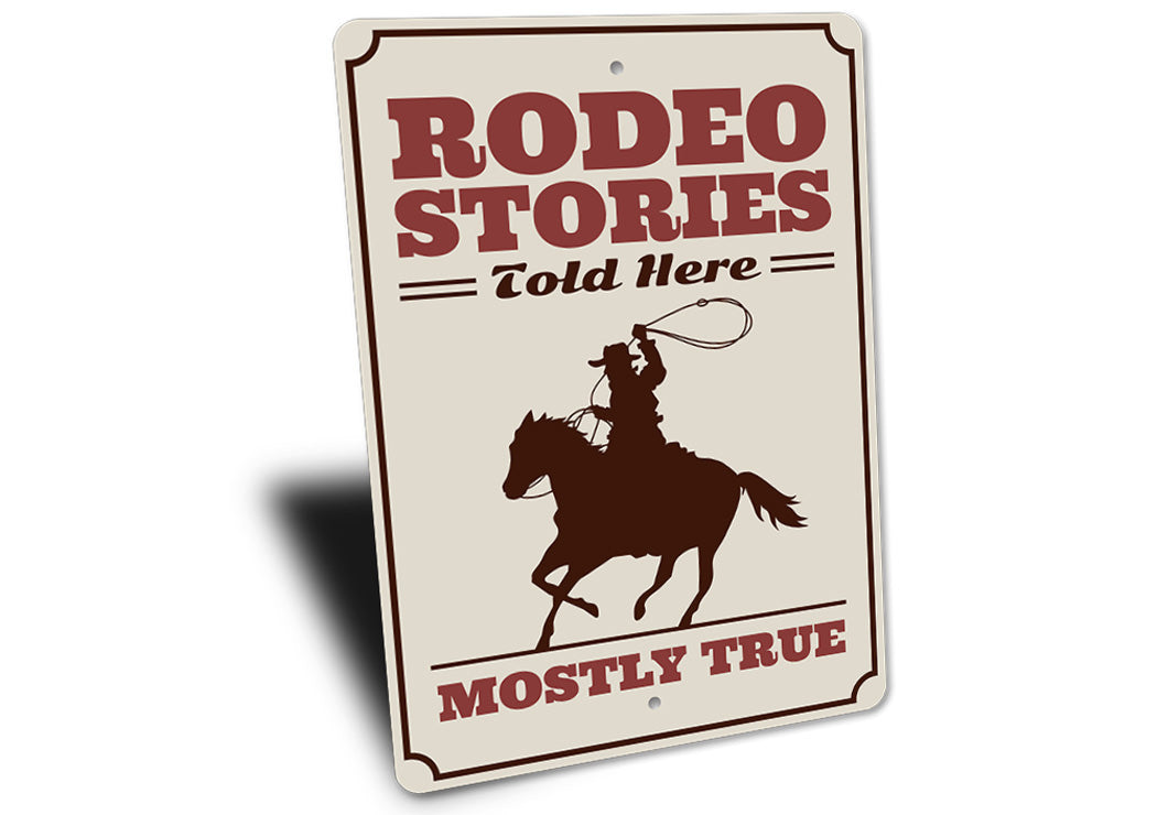 Rodeo Stories Sign