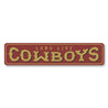 Long Live Cowboys, Horse Rider Sign, Horse Room Decor Aluminum Sign
