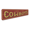 Long Live Cowboys, Horse Rider Sign, Horse Room Decor Aluminum Sign