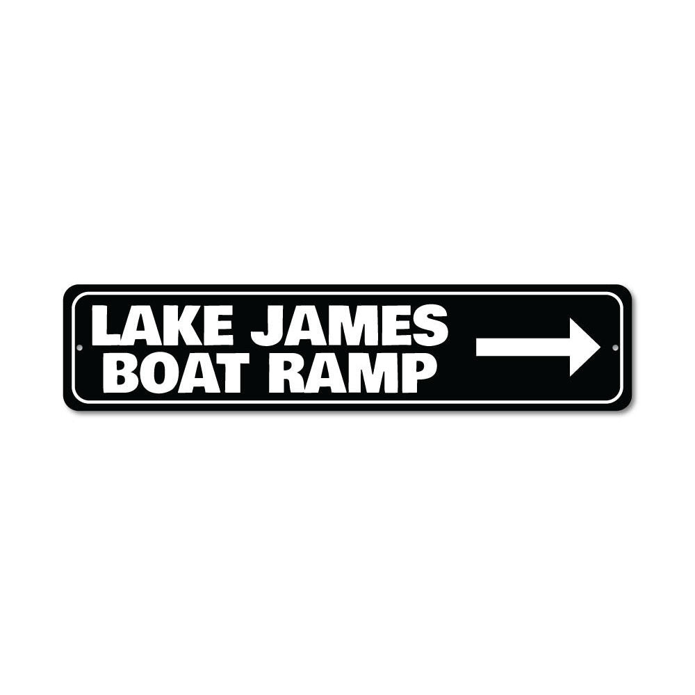 Boat Ramp Sign Aluminum Sign