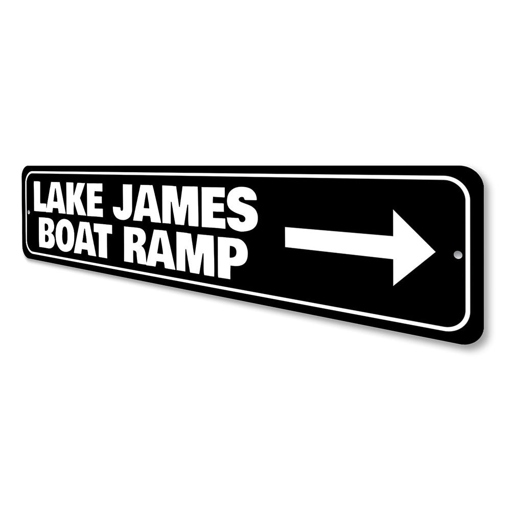 Boat Ramp Sign Aluminum Sign