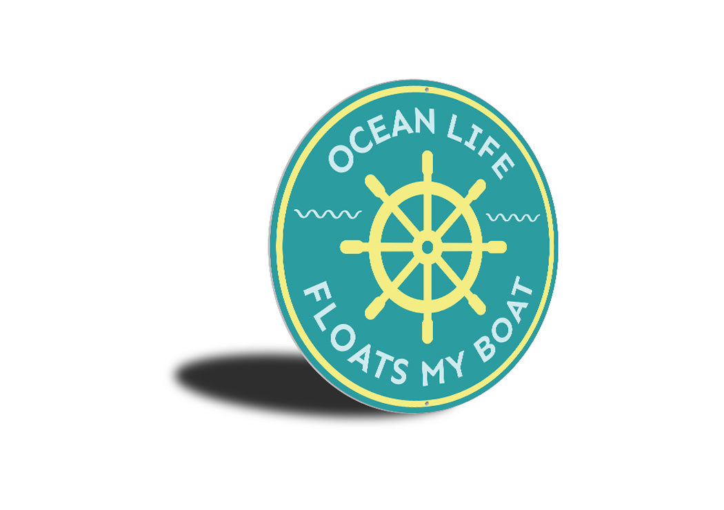 Ocean Life Sign