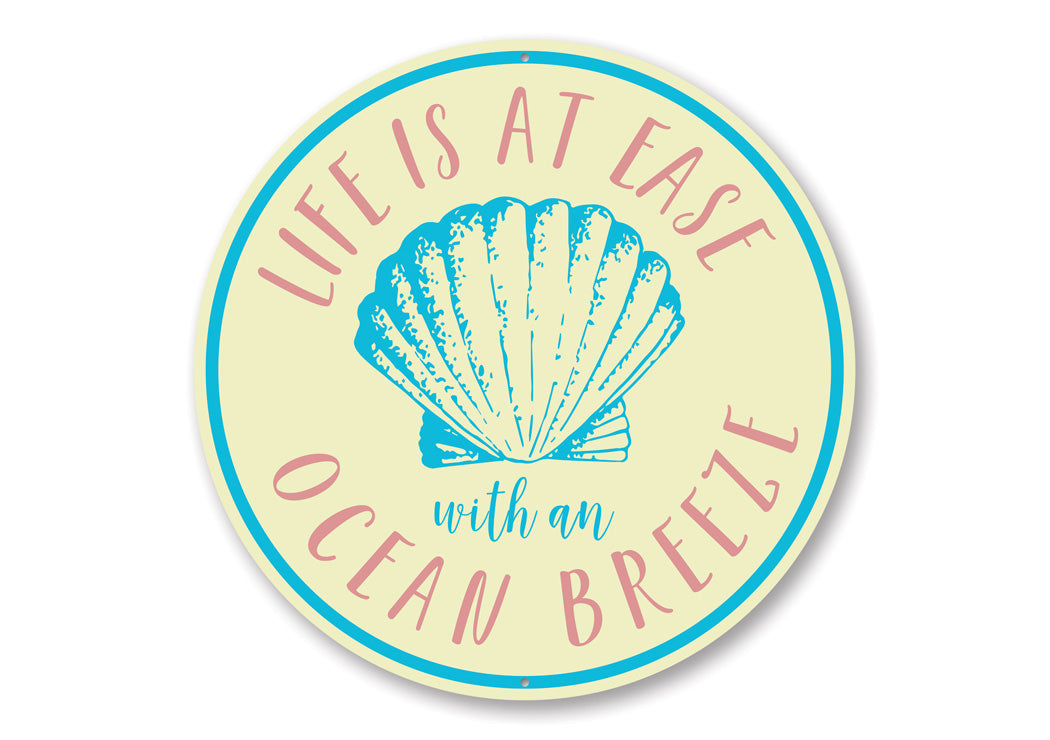 Ocean Breeze Sign